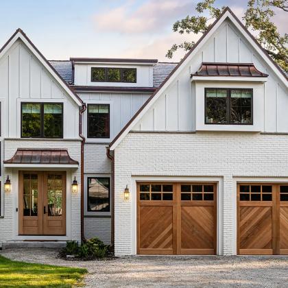 traditional garage door