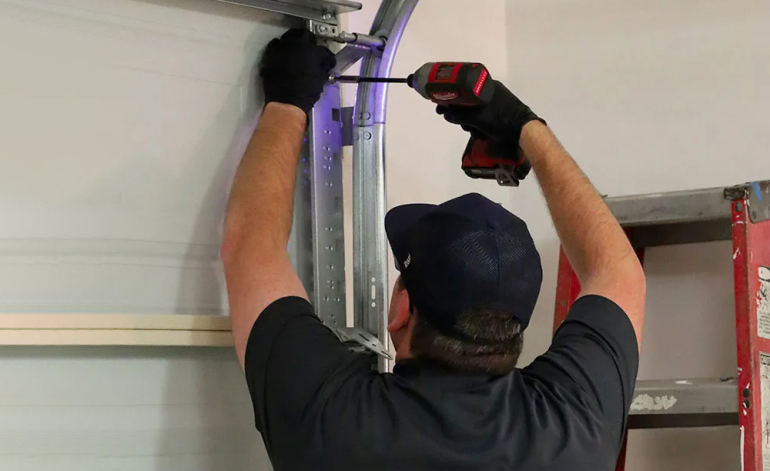 garage door receiving maintenance